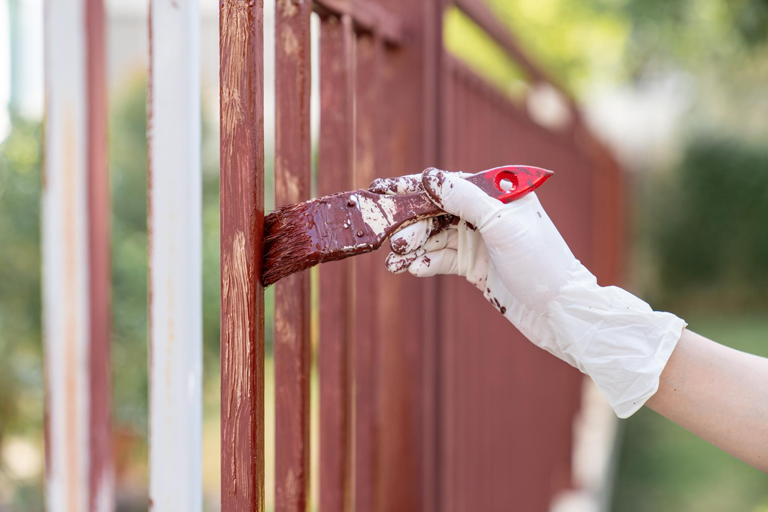 customized fence painting