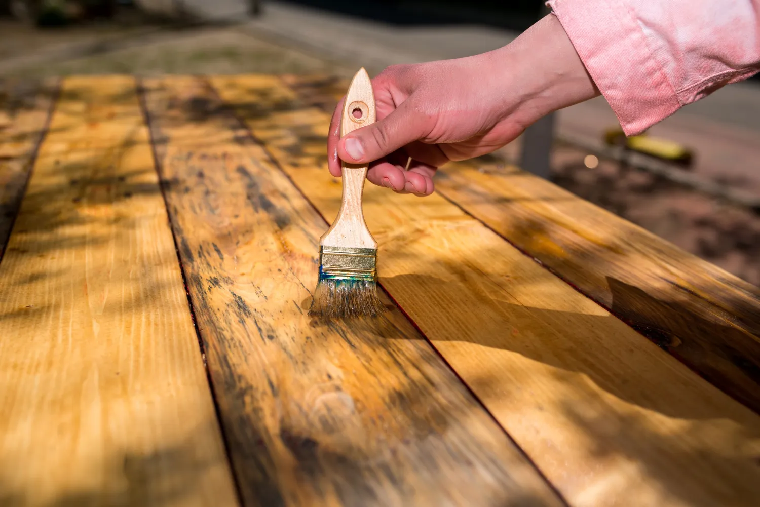 Right Stain for Deck