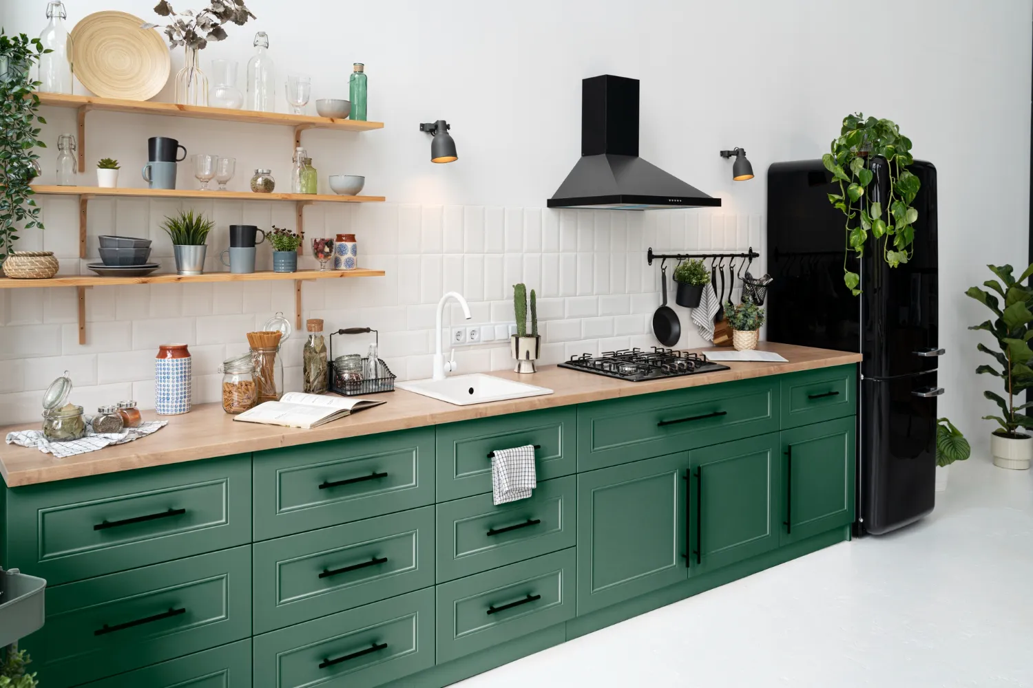 how to paint melamine kitchen cabinets