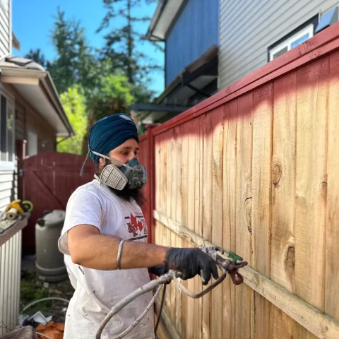 Cost effective Burnaby fence painters scaled Cost effective Burnaby fence painters scaled