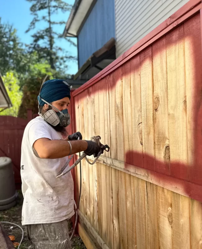 Honest Exterior Fence Painters in Burnaby scaled Honest Exterior Fence Painters in Burnaby scaled