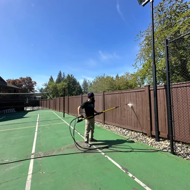 Reasonable fence painting in Burnaby scaled Reasonable fence painting in Burnaby scaled